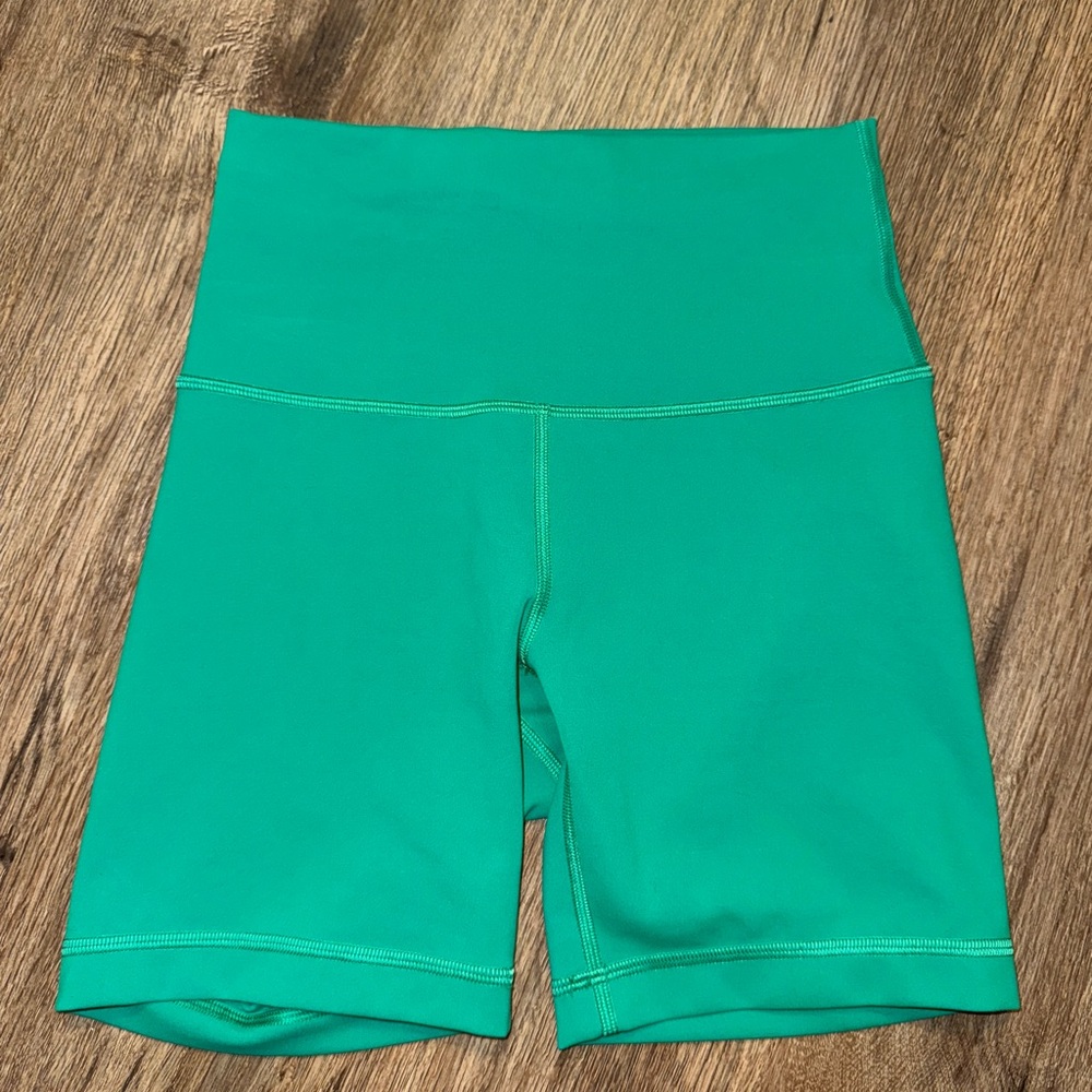 lululemon athletica wunder train high rise 6” short